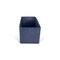 John Louis Home Half Rectangle Fabric Storage Bin, Tweed, Navy Blue, 11 in W BIN-HR-T05 - alternate 3